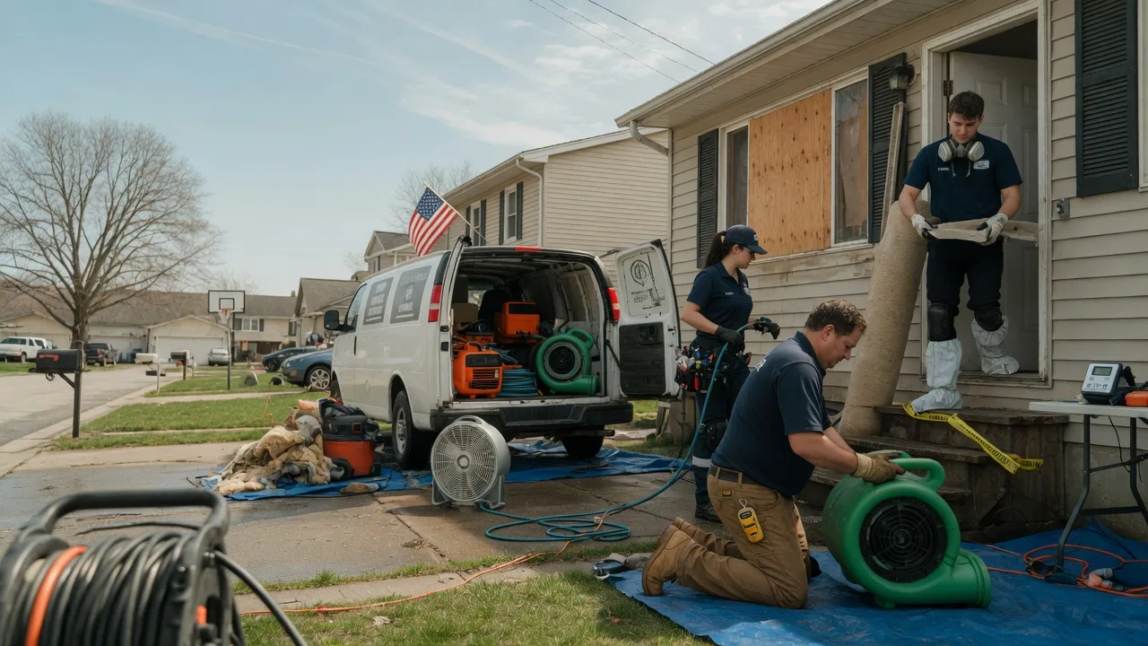 Water Damage Restoration in Fisher, MN near me